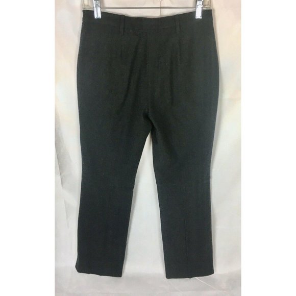 PRADA Women Dark Gray Wool Dress Pants  6 - Picture 4 of 5